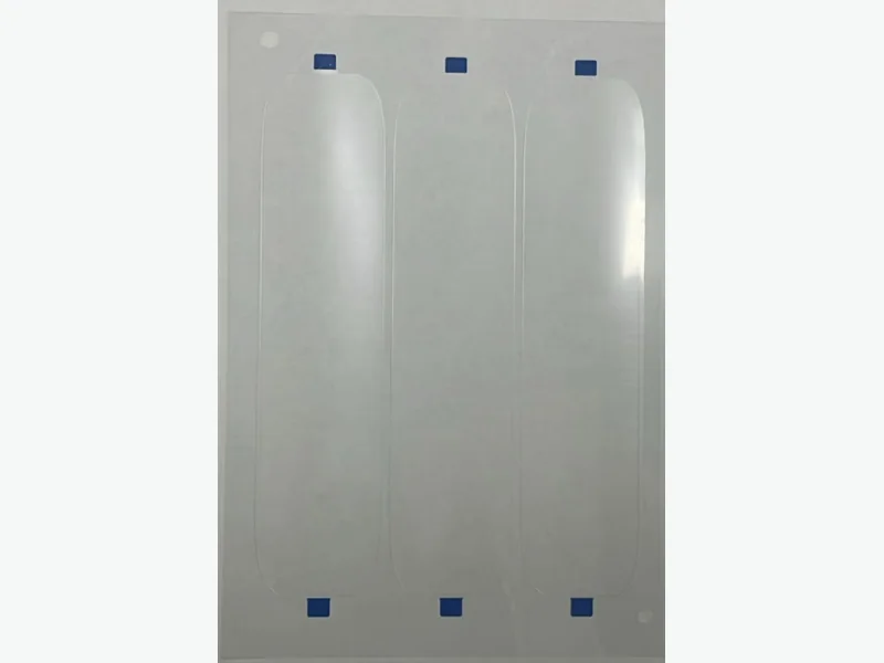 PET Protective Films material and die-cut geometry detail